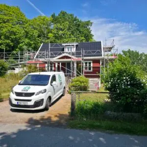 Nytt betongtak i Ronneby – montering av Jönåker Protector 2.0 med takkupa